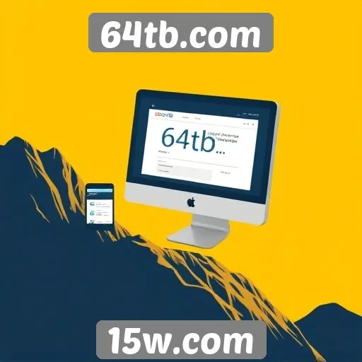 Exploração das funcionalidades do site 64tb.com