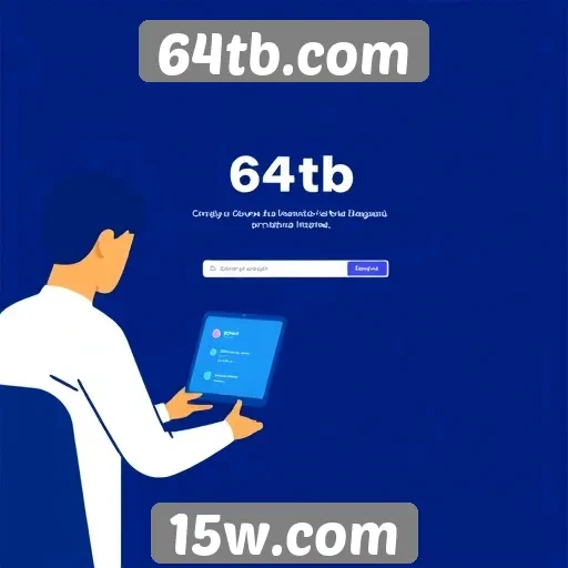 Experiência do usuário no site 64tb.com